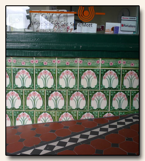 Porteous Tiles on Cuba Street Shopfront in Wellington, New Zealand