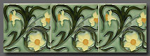 art nouveau tiles