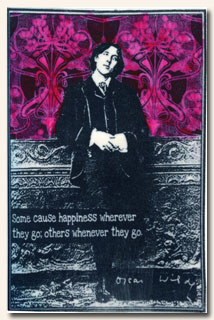 Oscar Wilde Quote - happiness