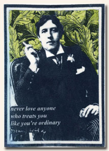 Oscar Wilde Quote - ordinary