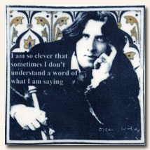 Oscar Wilde Quote - clever